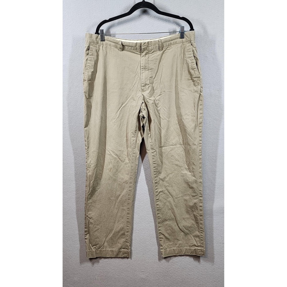 Polo Ralph‎ Lauren Pants Mens 38x29 Khaki Beige Classic Straight Chino Cotton